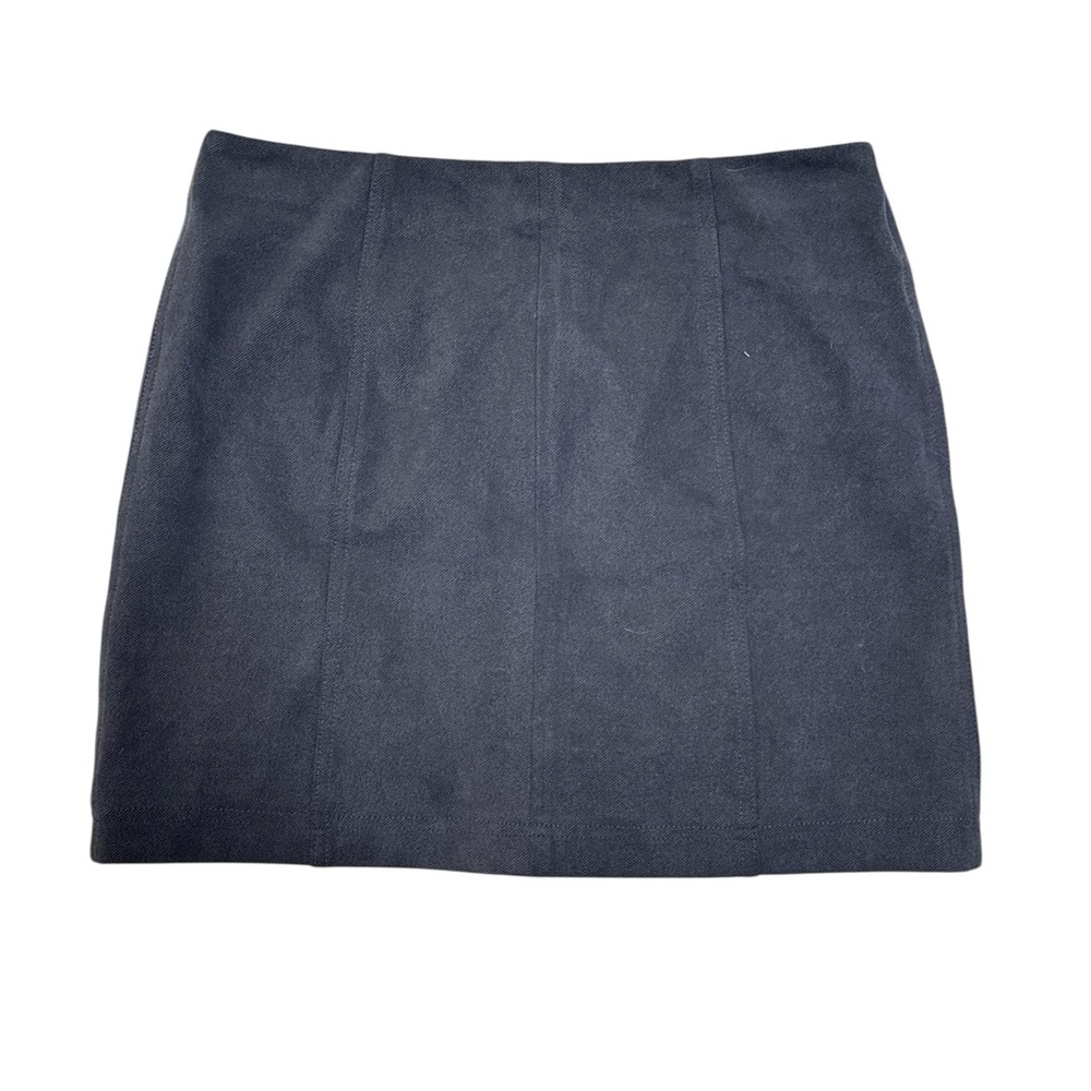 Fall Essential Classic Blue Mini Skirt